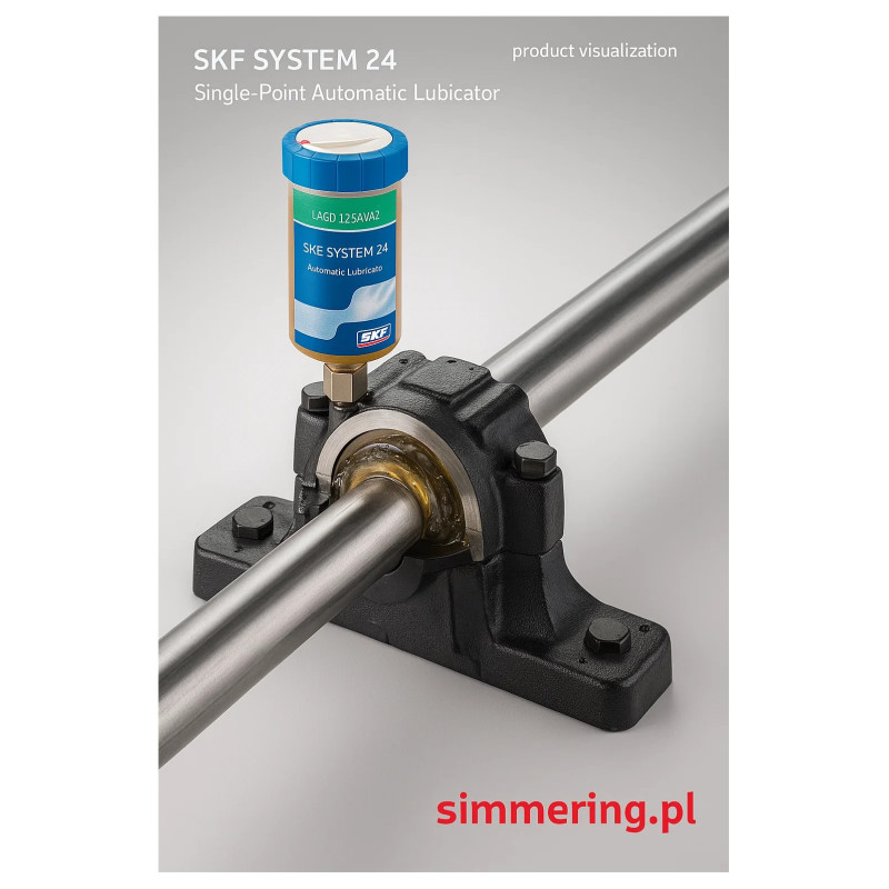 Smarownica Jednopunktowa SKF SYSTEM 24 LAGD 125/WA2 - Automatyczne Smarowanie