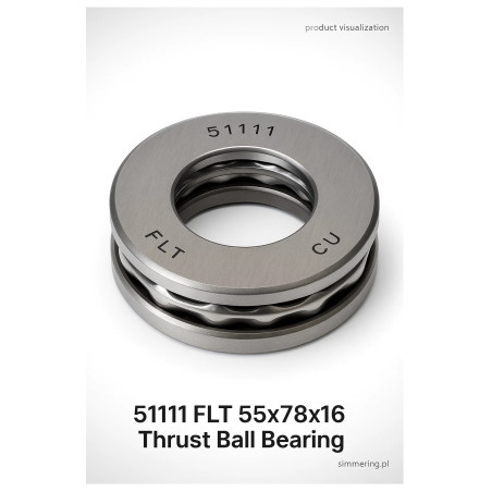 51111 FŁT 55x78x16 Thrust Ball Bearing