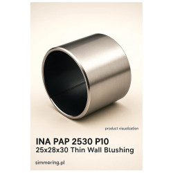 PAP 2530 P10 INA 25x28x30 – Tuleja ślizgowa cienkościenna