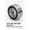 NSK 3213 2RS TNG 65x120x38.1 Angular Contact Ball Bearing