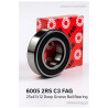 FAG 6005 2RS C3 25×47×12 mm Ball Bearing
