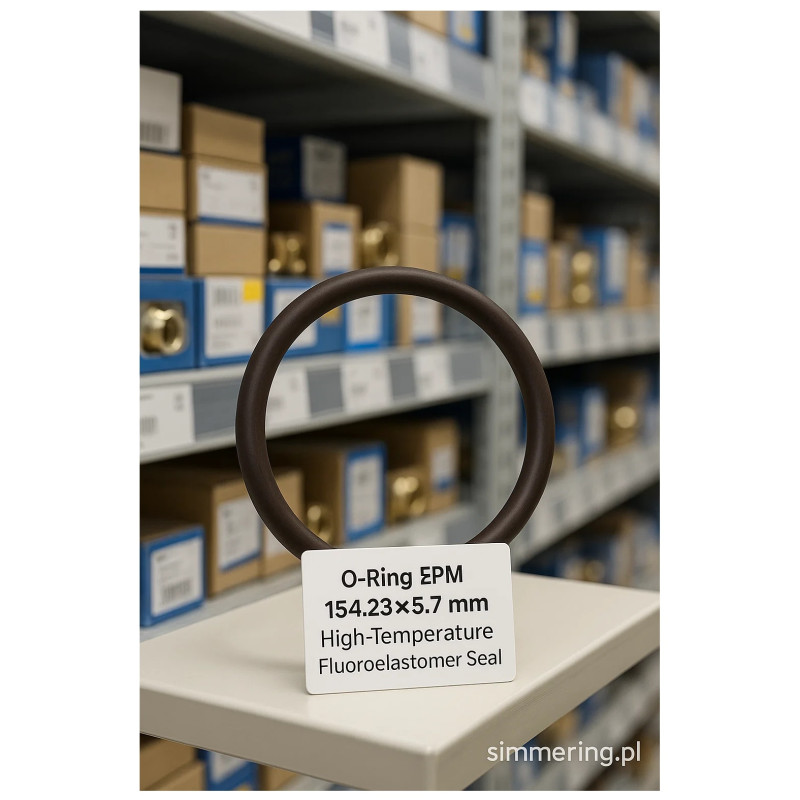 O‑Ring FPM 154.23×5.7 mm – High‑Temperature Fluoroelastomer Seal
