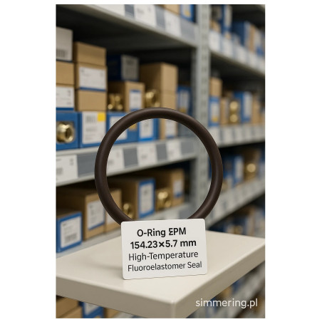 O‑Ring FPM 154.23×5.7 mm – High‑Temperature Fluoroelastomer Seal