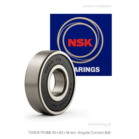 NSK 608 DD1MC5E 8×22×7 mm – uszczelnione łożysko głębokorowkowe