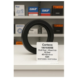Uszczelniacz Corteco 19016498B Simmerring Wheel Hub (piasta koła) 40×52×5 mm NBR – Mazda 018733065