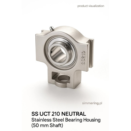 SS UCT 210 NEUTRAL Stainless Steel Bearing Housing (50 mm Shaft)