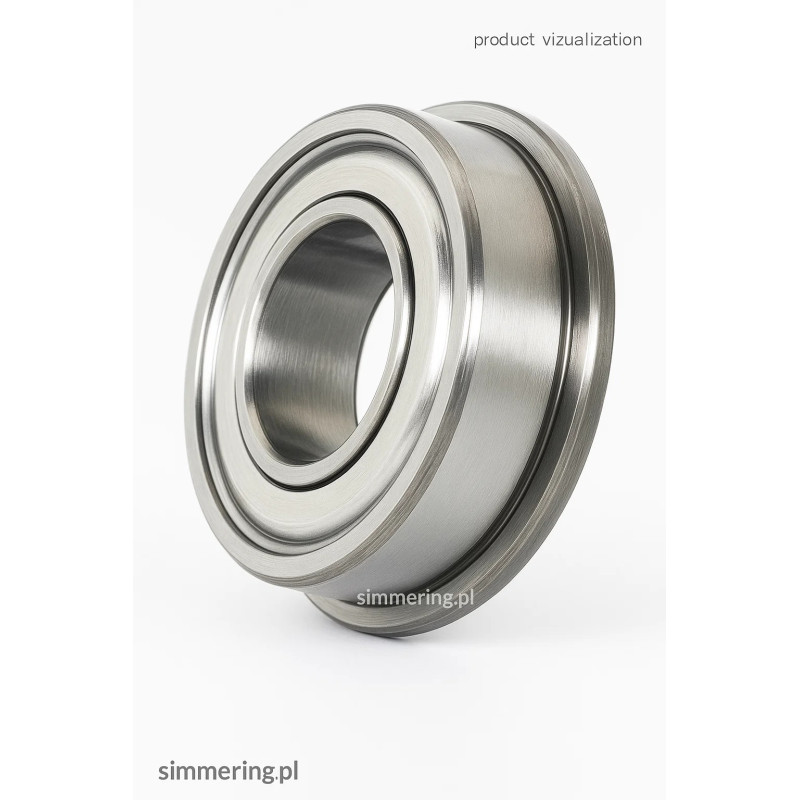 ZEN FR8 ZZ 12.7 × 28.5 × 7.9 mm Flanged Sealed Deep-Groove Ball Bearing