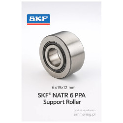 NATR 6 PPA SKF rolka toczna 6x19x12