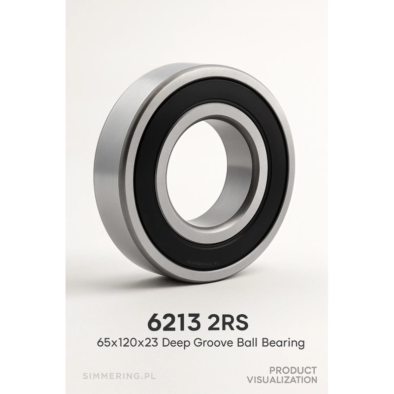 6213 2RS D-TEC 65x120x23 Deep Groove Ball Bearing
