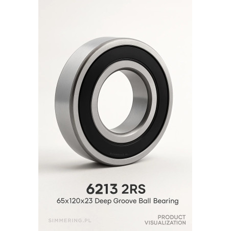 6213 2RS D-TEC 65x120x23 Łożysko Kulkowe Zwykłe