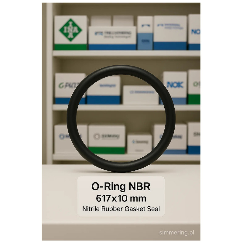 Oring NBR 617 × 10 mm – uszczelka nitrilowa