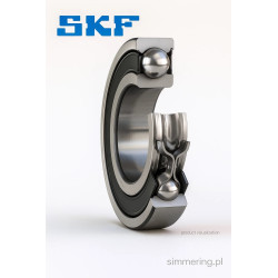 6305 2RS1 SKF® 25x62x17 Łożysko kulkowe zwykłe jednorzędowe z uszczelnieniami