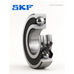 Łożysko kulkowe zwykłe SKF 6000 2RS 10x26x8 mm uszczelnione