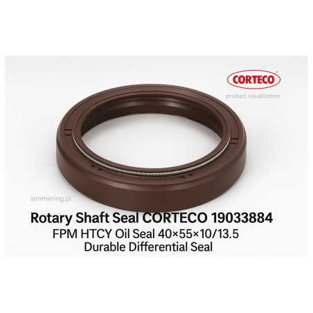 Uszczelniacz CORTECO 19033884 FPM HTCY Simmerring 40x55x10/13.5 - Wysoka Jakość i Niezawodność