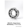 ZEN 625-J Deep Groove Ball Bearing – 5×16×5 mm