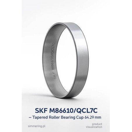 SKF M86610/QCL7C – czop łożyska stożkowego 64,29 mm