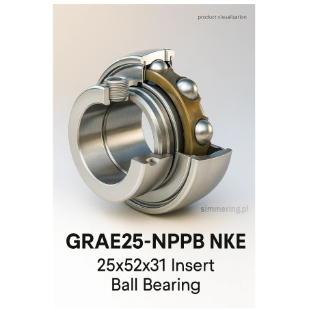 GRAE25 -NPPB NKE 25x52x31 Insert Ball Bearing