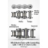 KR-2 Bush Chain with Connecting Link + KR-2-2 Chain Links