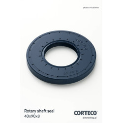 Rotary Shaft Seal CORTECO 12012533 NBR BASL Oil Seal 40x90x8