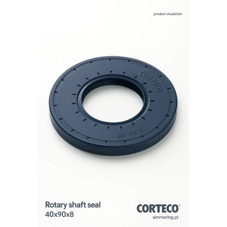 Rotary Shaft Seal CORTECO 12012533 NBR BASL Oil Seal 40x90x8