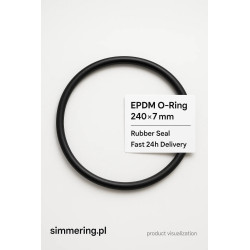 EPDM O-Ring 240×7 mm – Rubber Seal, Fast 24h Delivery
