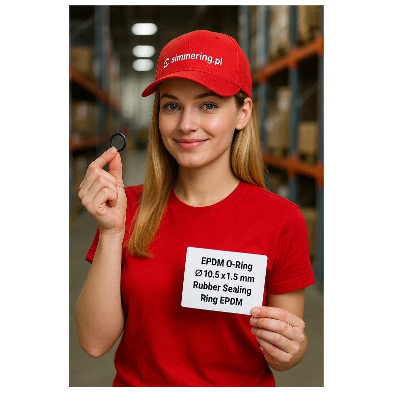 Oring EPDM Ø10,5 × 1,5 mm – Uszczelniacz gumowy EPDM