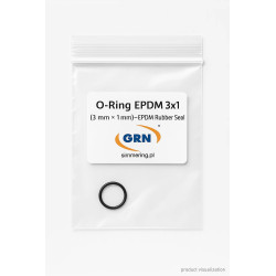 O-Ring EPDM 3×1 (3 mm × 1 mm) – EPDM Rubber Seal