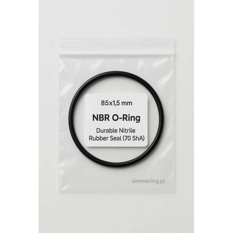 NBR O-Ring 85×1.5 mm – Durable Nitrile Rubber Seal (70 ShA)
