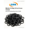 Nitrile O‑Ring 12.3×2.4 mm 70 ShA – Industrial Sealing Ring, Pack of 1000