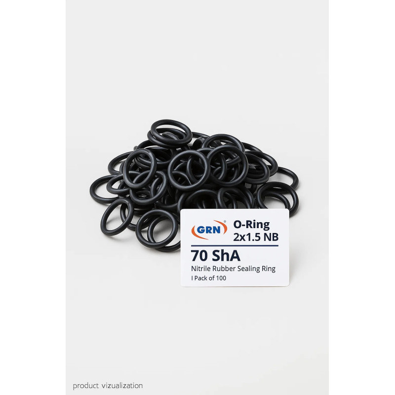 Oring 2x1,5 mm NBR 70 ShA – 100 szt. | Uszczelka olejoodporna
