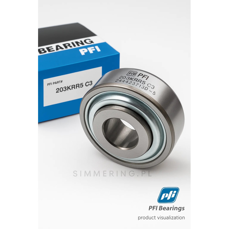 PFI 203 KRR5 C3 – Deep Groove Ball Bearing 13×40×18.3 mm