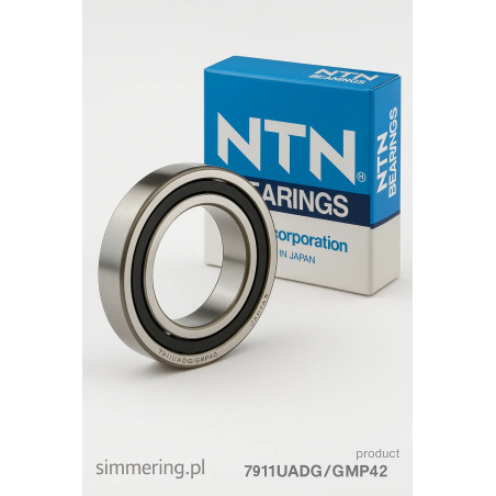 NTN 7911 UADG/GMP42 – High-Precision Spindle Deep Groove Ball Bearing 55×80×13 mm