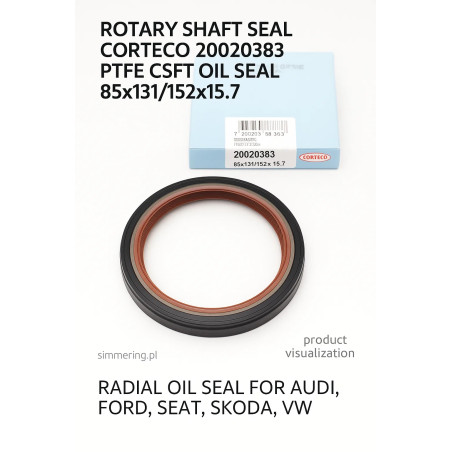 Uszczelniacz CORTECO 20018246 FPM BASLRSX7 85x105x6,8/11 Simmerring – Dacia, Nissan, Opel, Renault, Vauxhall