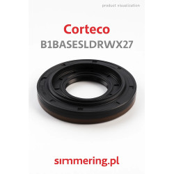 Rotary Shaft Seal CORTECO 01033294 ACM B1BASFSLDRWX27 Oil Seal 44x90.1x10/15