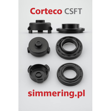 19036731 CORTECO 50x81x11.45 PTFE CSFT Radial Oil Seal – Rotary Shaft Seal for MERCEDES-BENZ, NISSAN, RENAULT