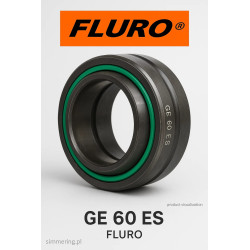 GE 60 ES FLURO Spherical Plain Bearing 60×90×44 – Heavy-Duty & Self-Aligning
