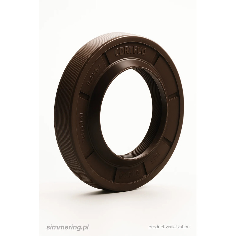 Rotary Shaft Seal CORTECO 12017115 FPM BASLSFRDX7 Oil Seal 30x52x7/11