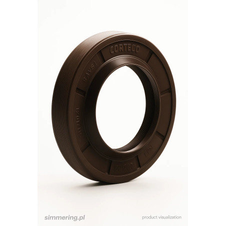Rotary Shaft Seal CORTECO 12017115 FPM BASLSFRDX7 Oil Seal 30x52x7/11