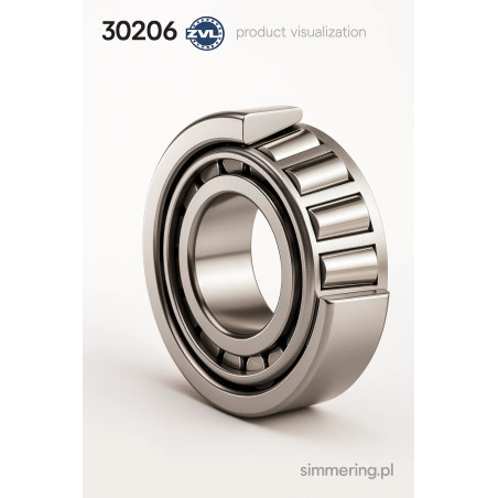 30206 ZVL 30x62x17,25 Tapered Roller Bearing