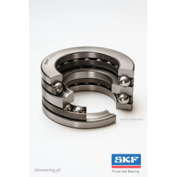 SKF 52204 Łożysko kulkowe oporowe wzdłużne 15x40x26 mm