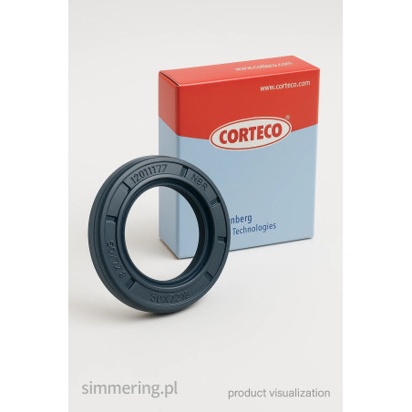 Rotary Shaft Seal CORTECO 12011177 NBR BASL 50x72x8 - High-Quality Differential Radial Oil Seal | simmering.pl