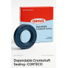 Rotary Shaft Seal CORTECO 49372492 FPM BASLRDX7 76×108×8 – Crankshaft Dust-Lip Oil Seal