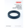 Rotary Shaft Seal CORTECO 12010905 NBR BA Oil Seal 35x50x7 – Radial Shaft Seal for Landini, Land Rover, Massey Ferguson