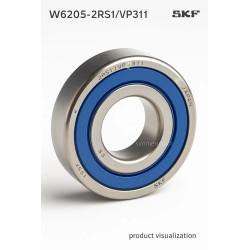 W6205-2RS1/VP311 SKF 25x52x15 Łożysko Kulkowe Zwykłe