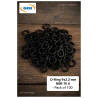 O-Ring 9×2.2 mm NBR 70 A – Pack of 100 Oil-Resistant Seals