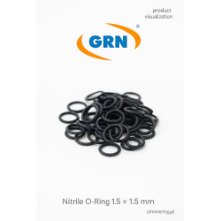 Nitrile O-Ring 1.5 × 1.5 mm (70 ShA)