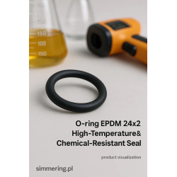 Oring EPDM 24x2 - Uszczelniacz Wysokotemperaturowy i Chemoodporny