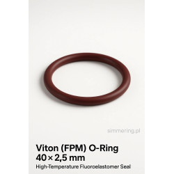 Oring FPM 40 × 2,5 mm (Viton)