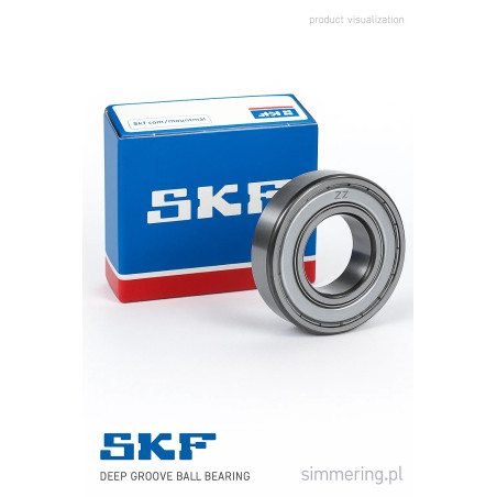 W 6005 ZZ SKF 25x47x12 Łożysko Kulkowe Zwykłe Nierdzewne