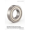 SS 6008 ZZ ZEN – łożysko kulkowe zwykłe nierdzewne 40×68×15 mm